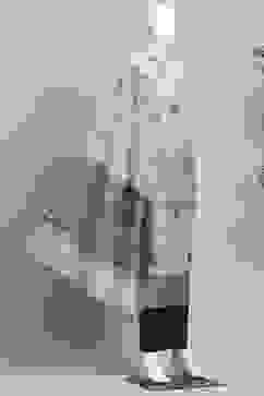 Black Cotton Jamdani Unstitched Suit Set image number 4