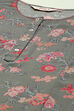 Grey Viscose A-Line Kurta Palazzo Suit Set image number 1