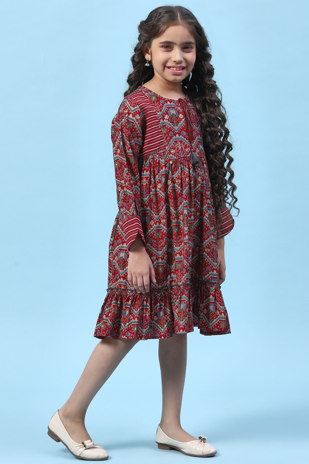 Biba girl's layered dress on sale
