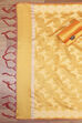 Blue Cotton Printed Embroidered Unstitched Suit Set image number 3
