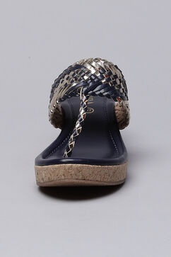 Blue Synthetic Formal Platform Heel image number 5