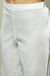 Indigo Cotton Machine Embroidered Unstitched Suit Set image number 3