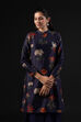Rohit Bal Off White Cotton Silk Straight Printed Kurta Set image number 1