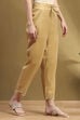 Gold Jacquard Pants image number 3