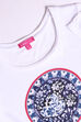 White And Blue Viscose Indie Mickey Set image number 1