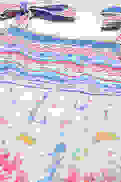 Powder Blue Cotton Straight 2 Piece Set image number 1