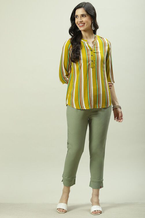 Green Bay Cotton Blend Narrow Pant image number 0