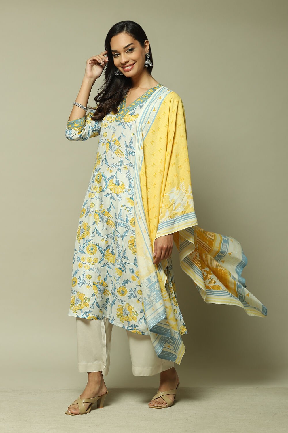 Biba kurta palazzo set hotsell