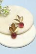 Red Brass Earrings image number 0