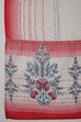 Off White Cotton Straight Kurta Regular Pant Suit Set image number 2