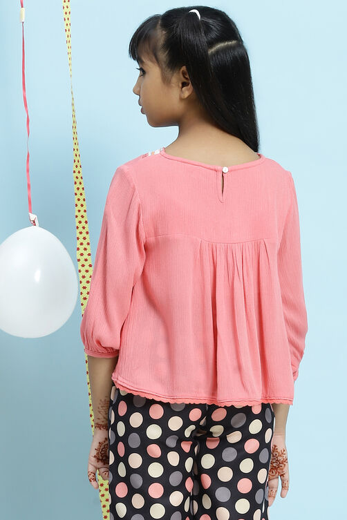 Yellow Straight Viscose Top image number 5