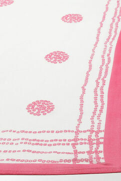 Pink Printed Cotton Straight Kurta Palazzo Suit Set image number 2