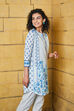 White Cotton Straight Kurti image number 4