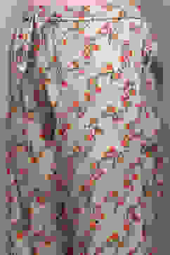 Powder Blue Cotton Printed 2 Piece Sleepwear Set image number 2