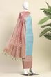 Mehendi Cotton Printed Embroidered Unstitched Suit Set image number 4
