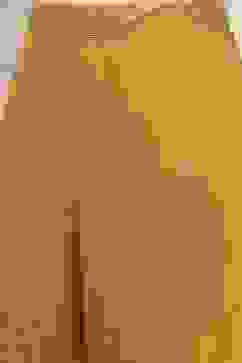 Mustard Yellow Solid A-Line Suit Set image number 2