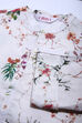 Off White Cotton Linen A-line Printed Kurta image number 1
