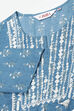 Indigo Cotton Printed Kurti image number 1