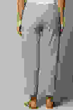 Marine Blue Cotton Yarndyed Pants image number 4