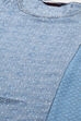 Blue Modal Straight Kurta Palazzo Suit Set image number 1