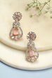 Pink Brass Earrings image number 0