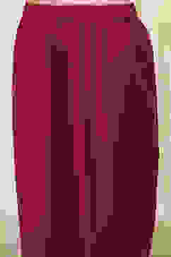 Red Printed Angrakha Style Anarkali Suit Set image number 2