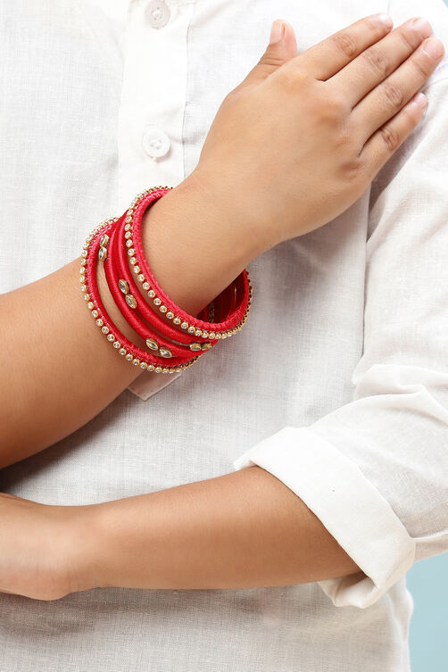 Red Kids Bangles image number 2