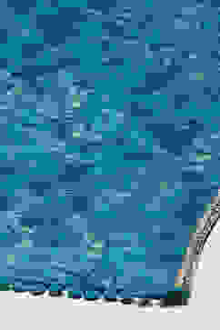 Teal Blue Cotton Flared Kurta Garara Suit Set image number 3