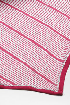 Pink Art Silk Straight Kurta Palazzo Suit Set image number 4