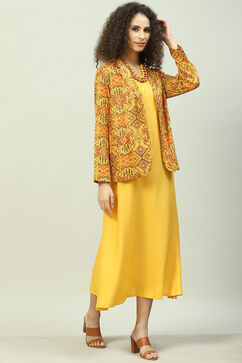 Mustard Rayon 2 Piece Set image number 5