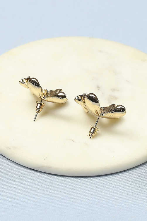 Gold Western Contemporary Studs image number 2