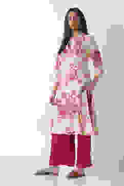 Fuschia Rayon Palazzo image number 6