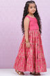 Pink Art Silk Lehenga Set image number 5