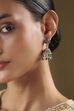 Navy Pearl Earrings image number 1