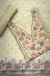 Teal Kota Cotton Neck Embroidered Unstitched Suit Set image number 0