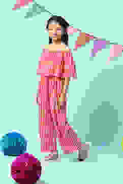 Pink Rayon Straight Jumpsuit image number 2