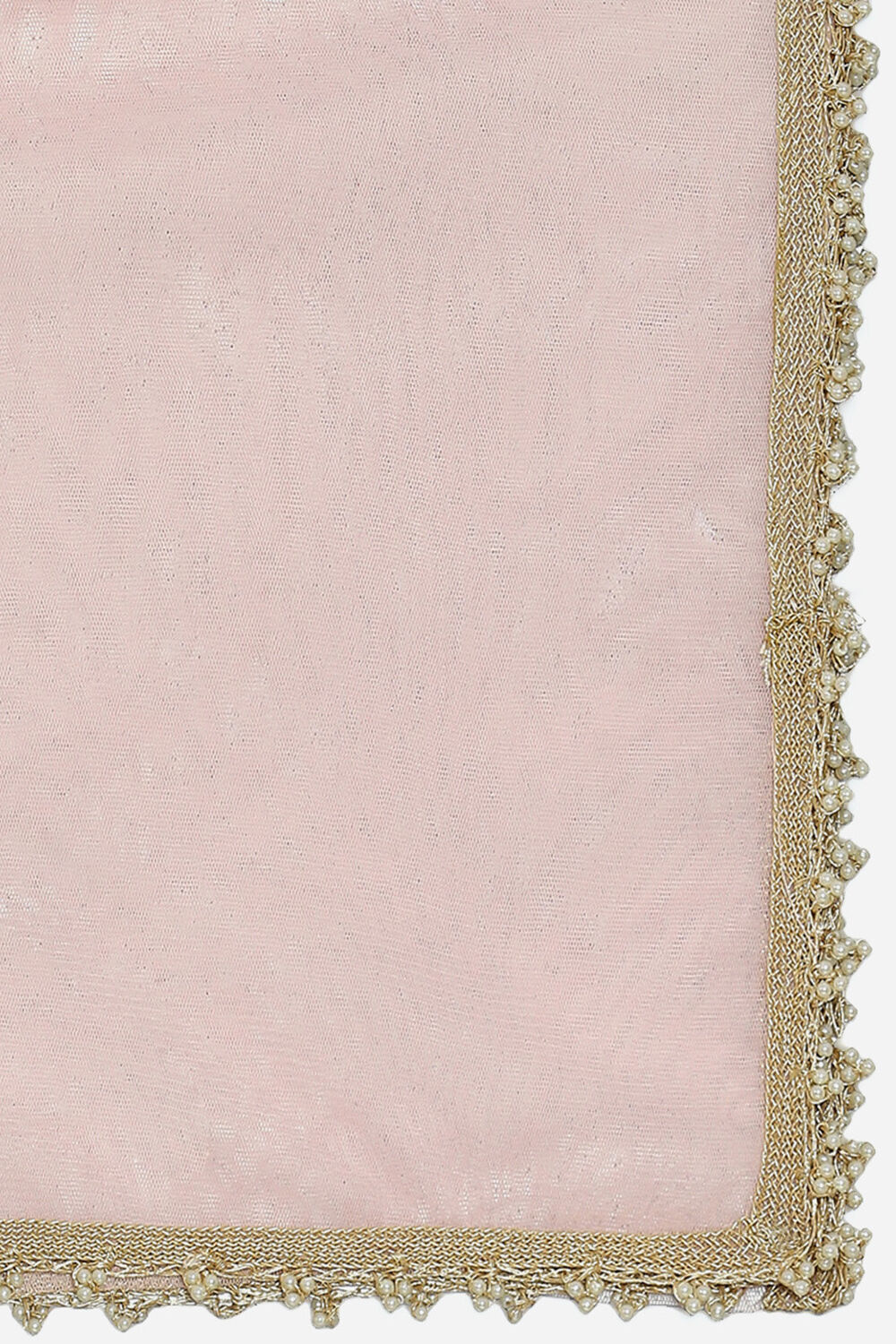 Aqua Blue and Pink Embroidered Peplum Suit Set image number 3