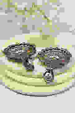 Green Brass Drop & Danglers image number 2