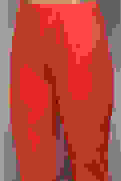 Coral Cotton Asymmetric Solid Kurta Churidar Suit Set image number 2