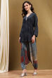 Indigo Printed Straight Short Kurta Set image number 7