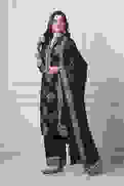 Black Cotton Straight Kurta Palazzo Suit Set image number 3