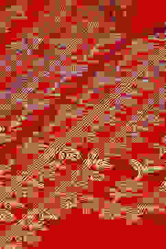 Fuchsia LIVA Straight Printed Kurta image number 1