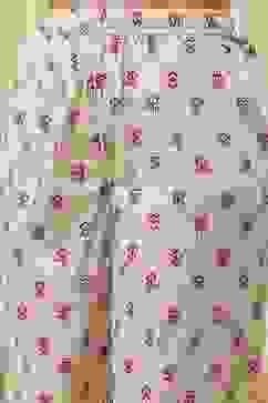 Red Cotton Printed Gathered Suit Set image number 2