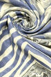 Teal Cotton Printed Unstitched Suit Set image number 2