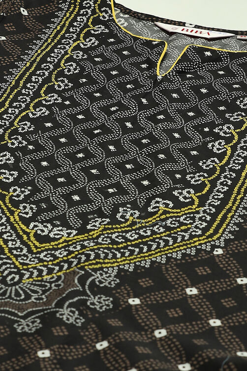 Blue Cotton Straight Kurta Flared Palazzo Suit Set image number 1