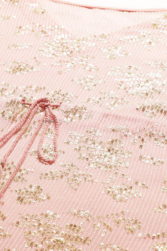 Blush Pink Poly Cotton Kaftan Set image number 1