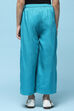 White Rayon Relaxed Pants image number 4