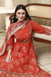 Blue Cotton Fitted Suit Set image number 0