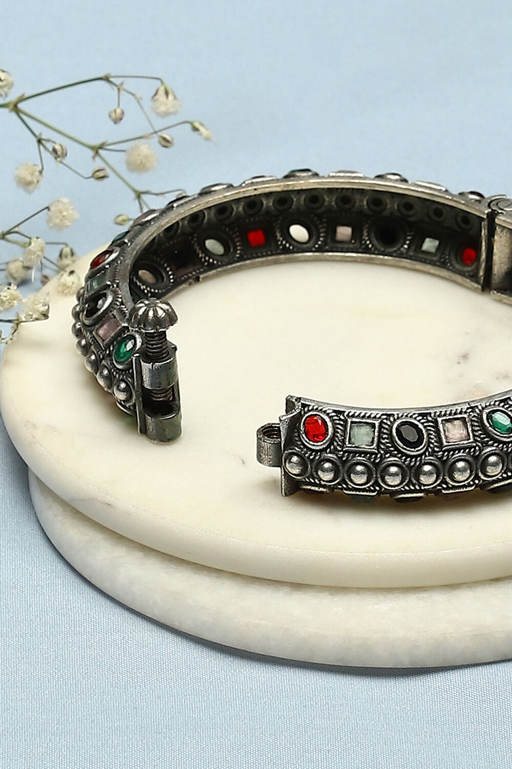 Multicolor Brass Bangles image number 4