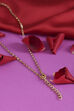 Gold Brass Necklace image number 2
